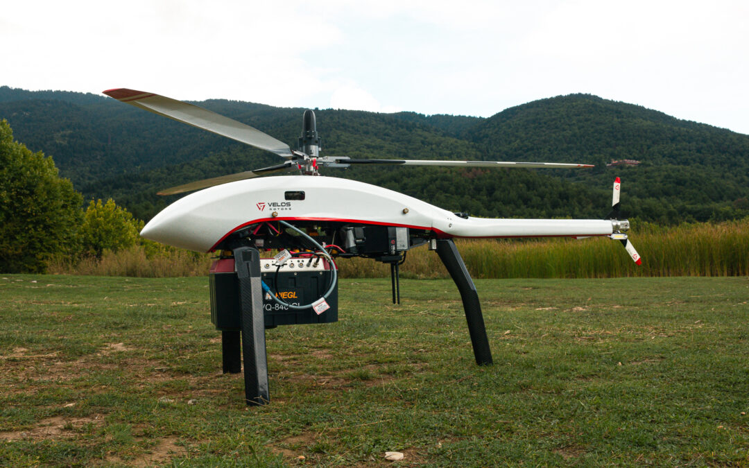 Velos V3 Equipped with RIEGL VQ-840-GL for Underwater Scanning