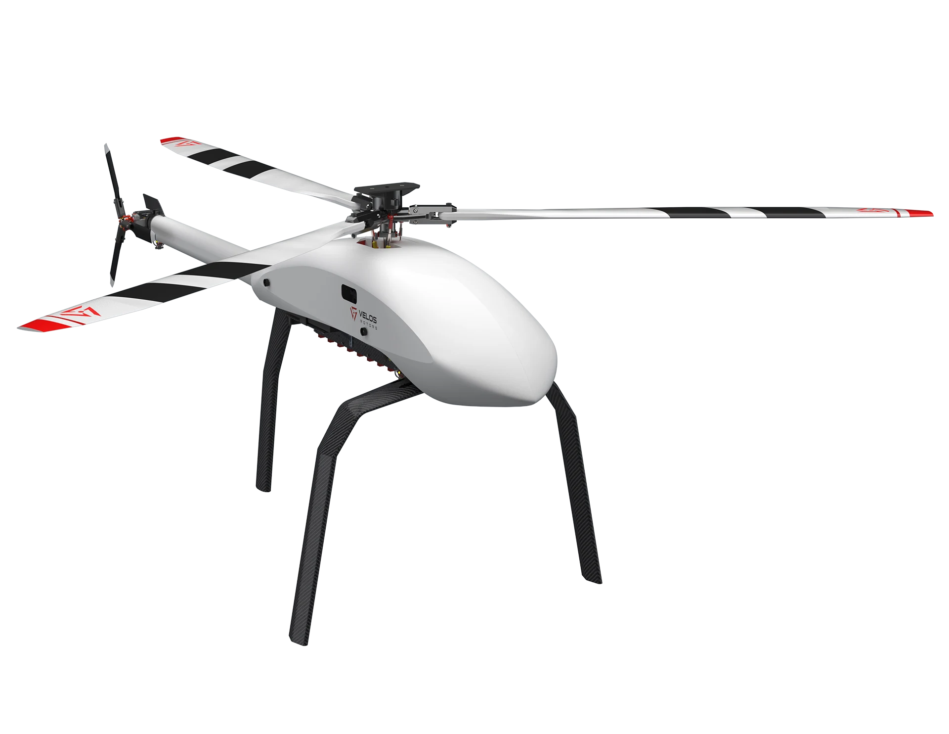 Velos V3 white uav helicopter